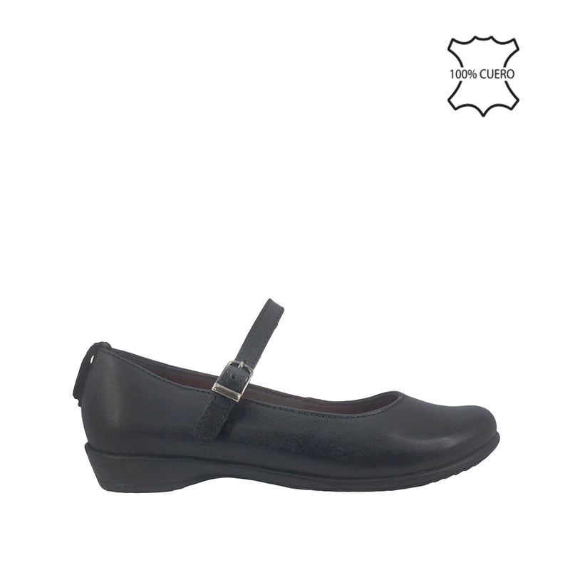 Zapatos escolares Isa negro para Niñas