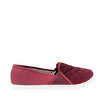 Zapatillas Quil para mujer color burgundy