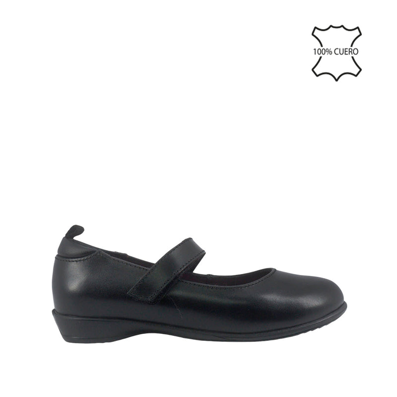 Zapatos escolares Anavelg negro para Niñas