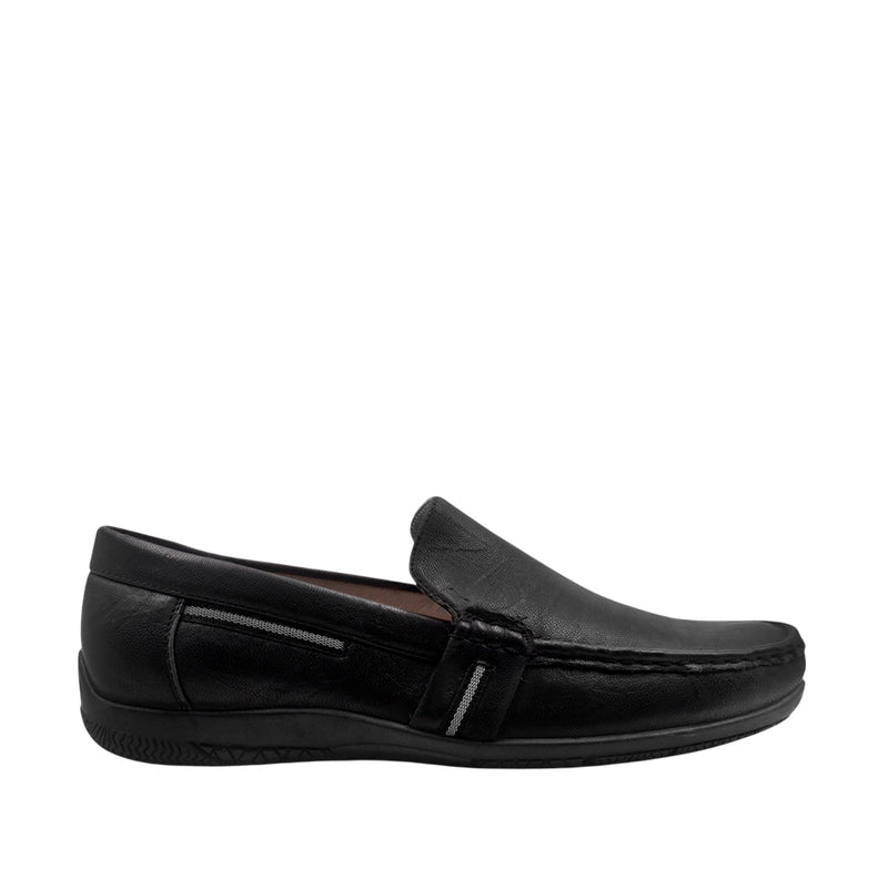 Mocasines River Slip On negro para Hombre