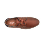 Derby shoes Stalone para hombre color café