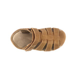 Sandalias Allan para niño color café