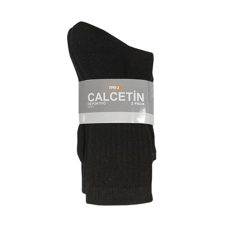 Calcetines Play para niño color negro