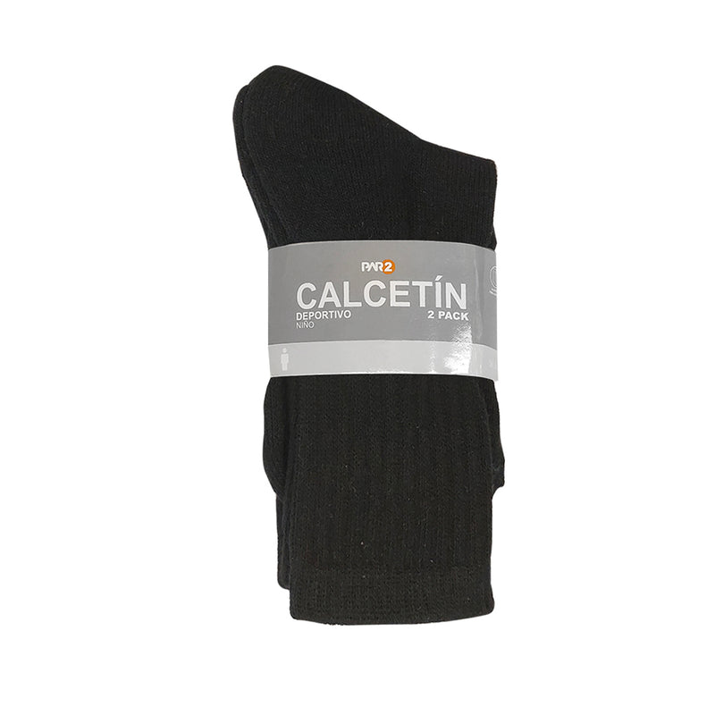 Calcetines Play para niño color negro