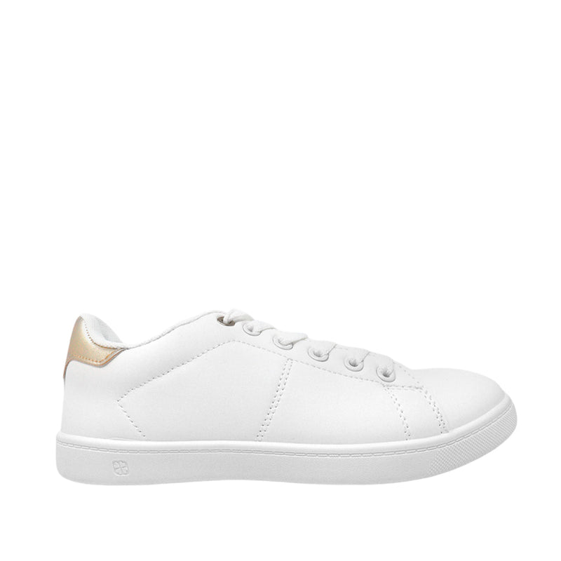 Dinas Danna para mujer color blanco y doraro