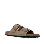 Sandalias flats Mirka para mujer color taupe