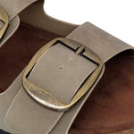 Sandalias flats Mirka para mujer color taupe
