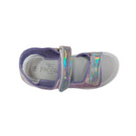Sandalias Frozen para niña color morado