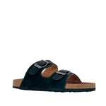 Sandalias flats Mirka para mujer color negro