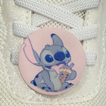 Tennis Stitch para niña color blanco