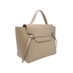 Cartera satchel Eureka para mujer color taupe