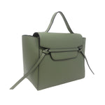Cartera satchel Eureka para mujer color verde