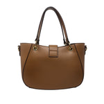 Cartera satchel Cindy para mujer color café