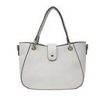 Cartera satchel Cindy para mujer blanco