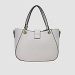 Cartera satchel Cindy para mujer blanco