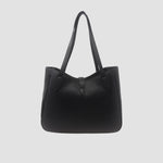 Cartera tote Delia para mujer color negro