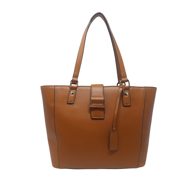 Cartera tote Mindy para mujer color café
