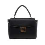 Cartera satchel Silvana para mujer color negro