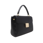 Cartera satchel Silvana para mujer color negro