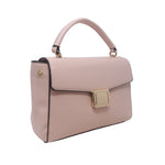 Cartera satchel Silvana para mujer color blush