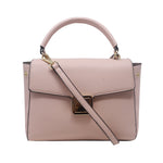 Cartera satchel Silvana para mujer color blush
