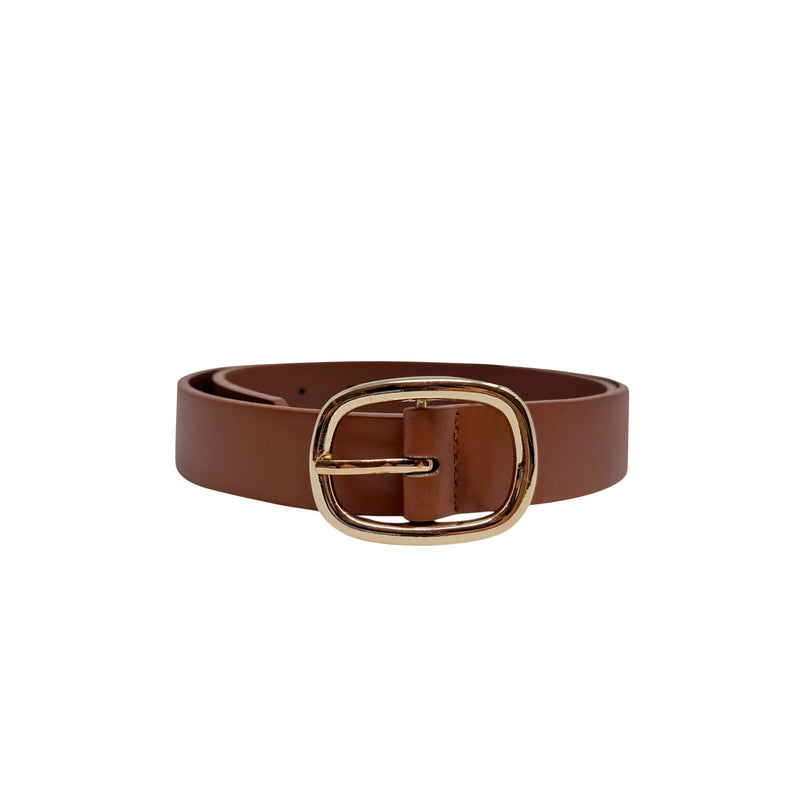 Cinturón Lana unisex color café