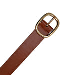 Cinturón Lana unisex color café