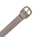 Cinturón Lana unisex color taupe