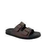 Sandalias slip on Marcelo para hombre color café