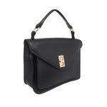 Cartera crossbody Marthi para mujer color negro