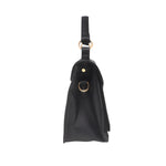 Cartera crossbody Marthi para mujer color negro