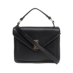 Cartera crossbody Marthi para mujer color negro