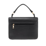 Cartera crossbody Marthi para mujer color negro
