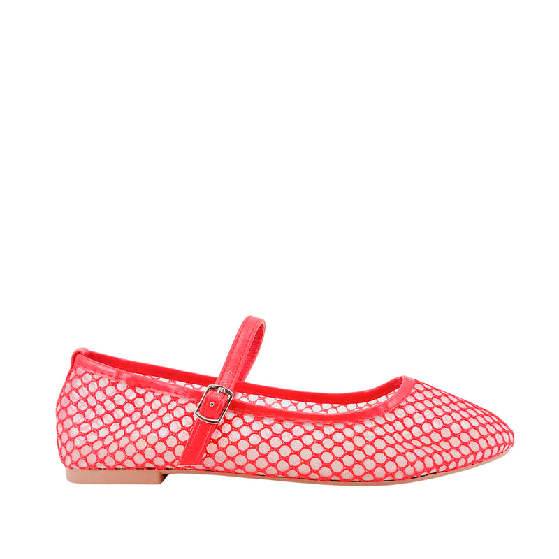 Ballerinas Lou para mujer color rojo