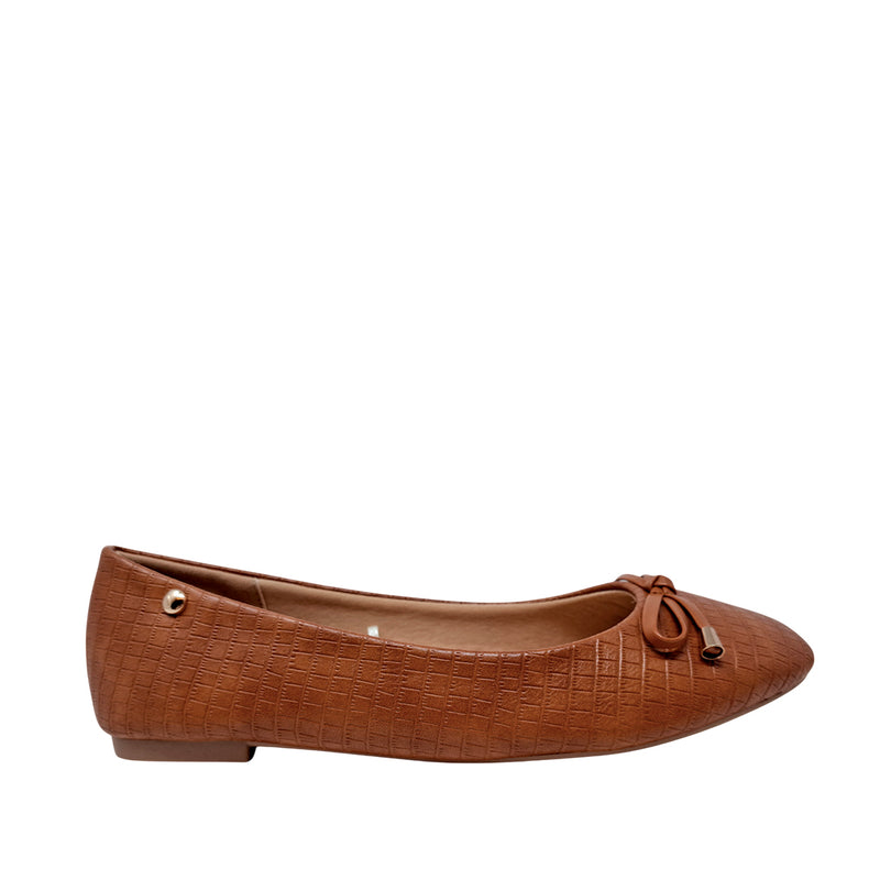 Ballerinas Rose para mujer color tan