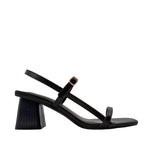 Sandalias de tacón Ofelia para mujer color negro