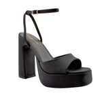 Sandalias de tacón Regan para mujer color negro