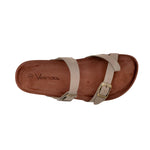 Sandalias flats Arizona para mujer color beige