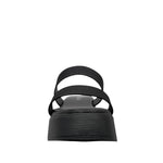 Sandalias Clarissa para mujer color negro