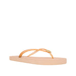 Sandalias flats Dany para mujer color dorado