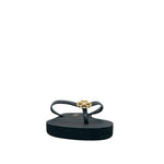 Sandalias flats Dany para mujer color negro