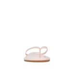 Sandalias flats Kenya para mujer color hueso