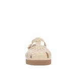 Sandalias flats Yeli para mujer color taupe