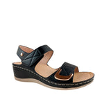 Sandalias Adela para mujer color negro
