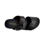 Sandalias flats Dakota para mujer color negro