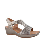 Sandalias Daniela para mujer color pewter