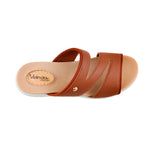 Sandalias Jessica para mujer color tan
