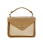 Cartera crossbody Marthi para mujer color tan