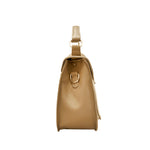 Cartera crossbody Marthi para mujer color tan