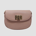 Cartera crossbody Greti para mujer color rosado